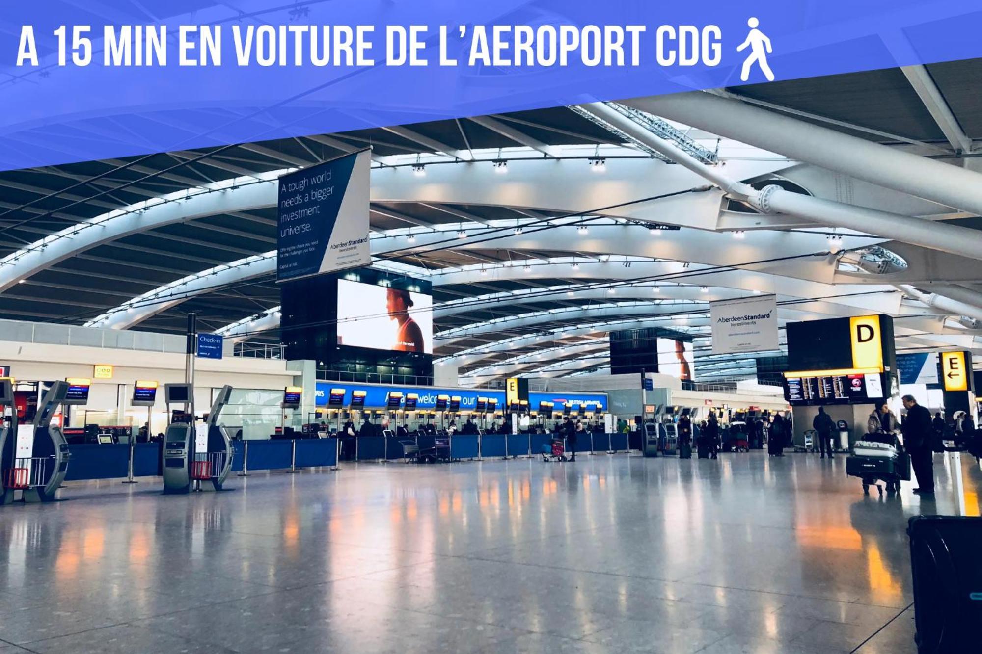 Le Nid Douillet Appartement Confortable A 5 Min Du Stade De France Et Proche De L'Aeroport Cdg Saint-Denis  Esterno foto